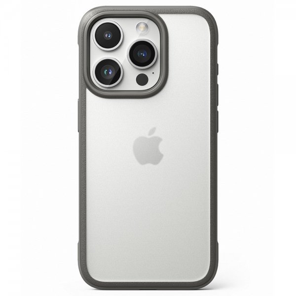Ringke iPhone 15 Pro Cover Fusion Bold Matgrå