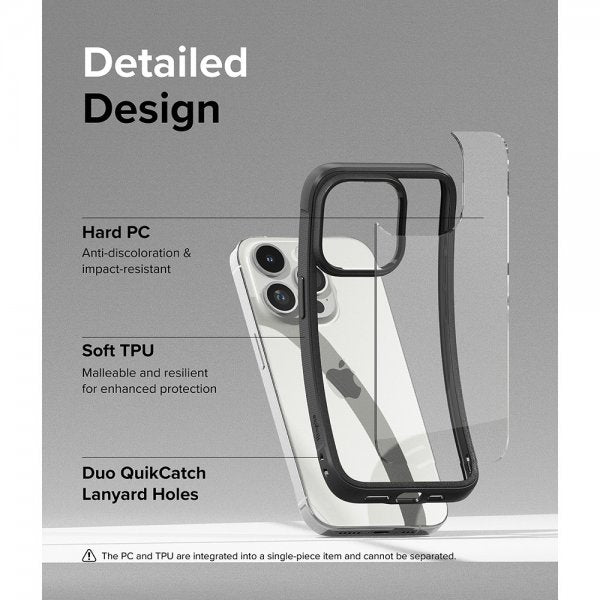 Ringke iPhone 15 Pro Cover Fusion Bold Sort