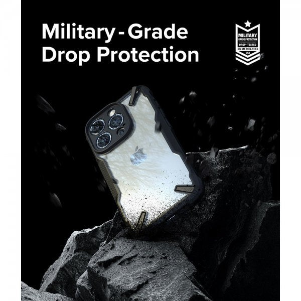 Ringke iPhone 15 Pro Cover Fusion X Sort
