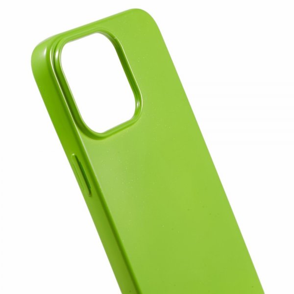Mercury iPhone 15 Pro Cover Jelly Glitter Grøn
