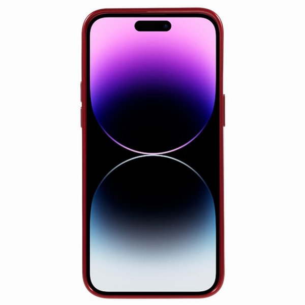 Mercury iPhone 15 Pro Cover Jelly Glitter Rød