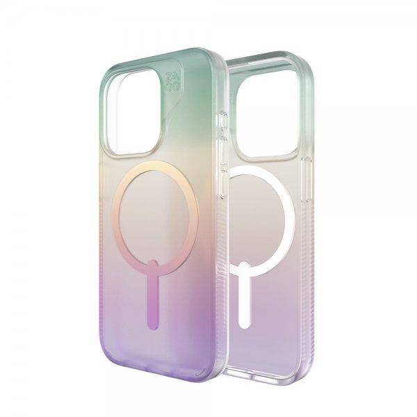 ZAGG iPhone 15 Pro Cover Milan Snap Iridescent