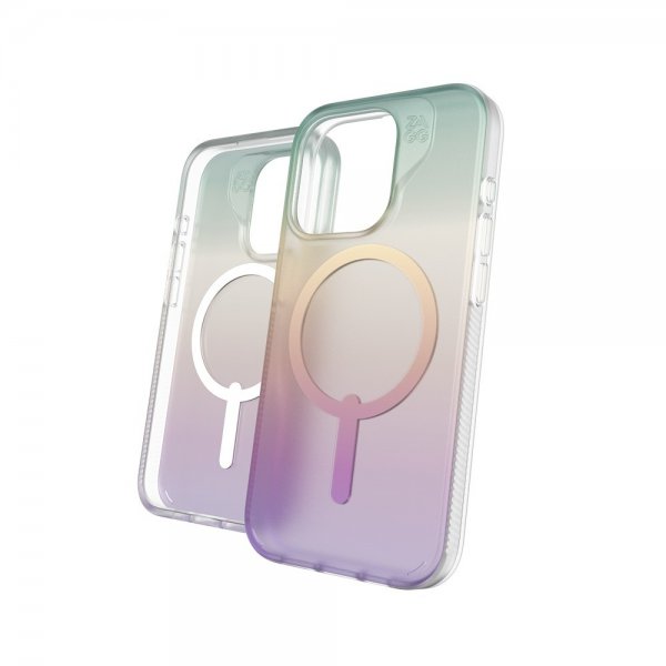 ZAGG iPhone 15 Pro Cover Milan Snap Iridescent