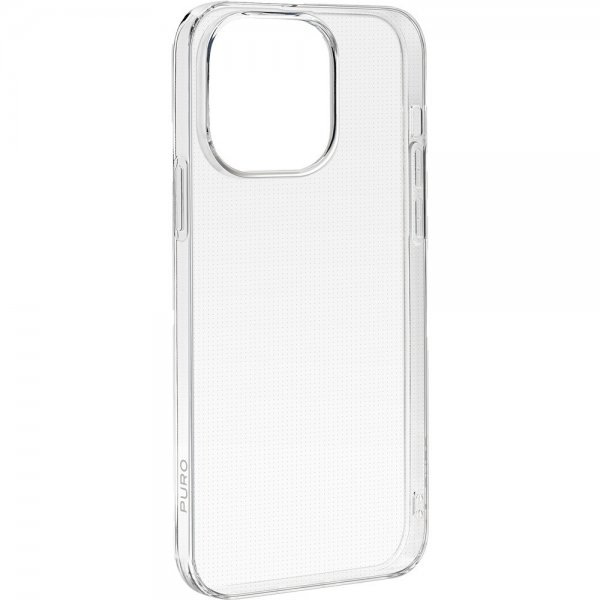 Puro iPhone 15 Pro Cover Nude Transparent