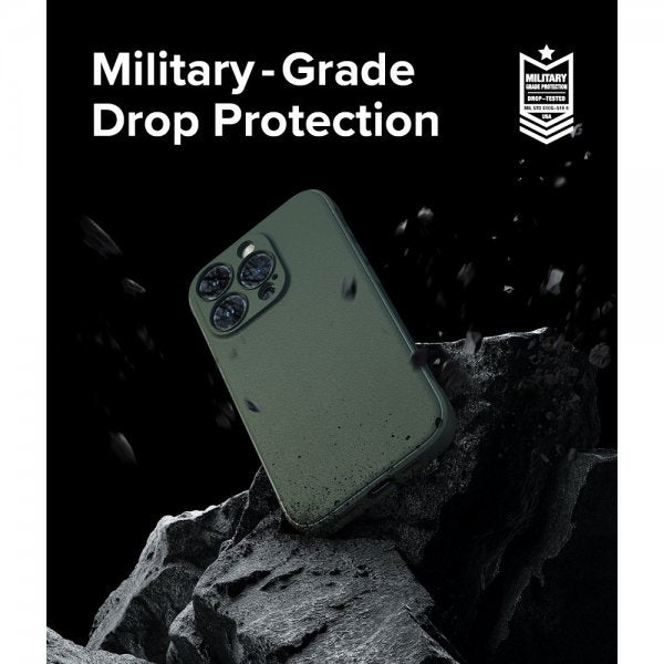Ringke iPhone 15 Pro Cover Onyx Dark Green