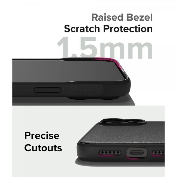 Ringke iPhone 15 Pro Cover Onyx Sort