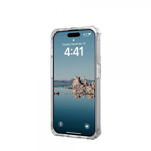 Urban Armor Gear (UAG) iPhone 15 Pro Cover Plyo MagSafe Ice Rose Gold