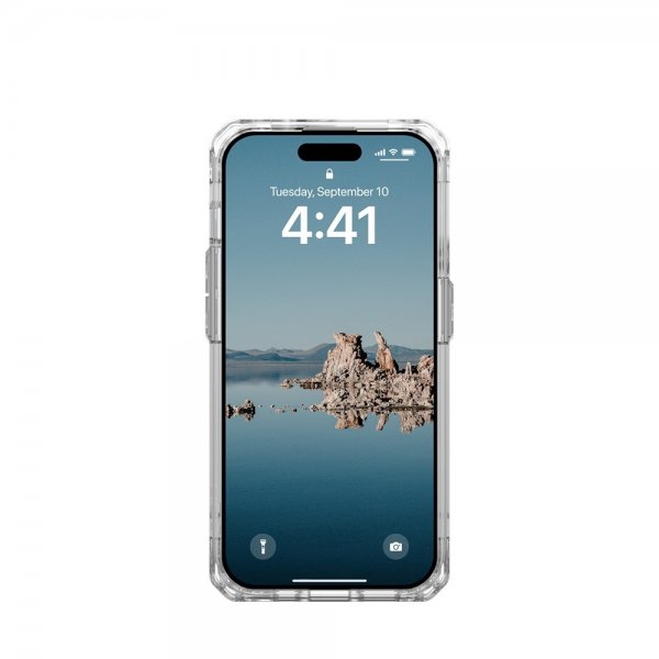 Urban Armor Gear (UAG) iPhone 15 Pro Cover Plyo MagSafe Ice Rose Gold