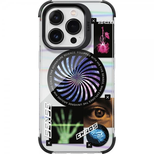 LAUT iPhone 15 Pro Cover POP COSMIC MagSafe