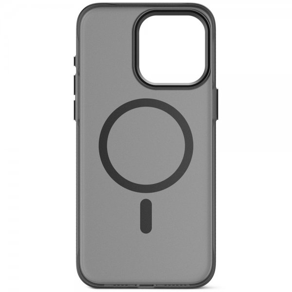 Decoded iPhone 15 Pro Skal Recycled Plastic Clear Case Gennemsigtig Sort