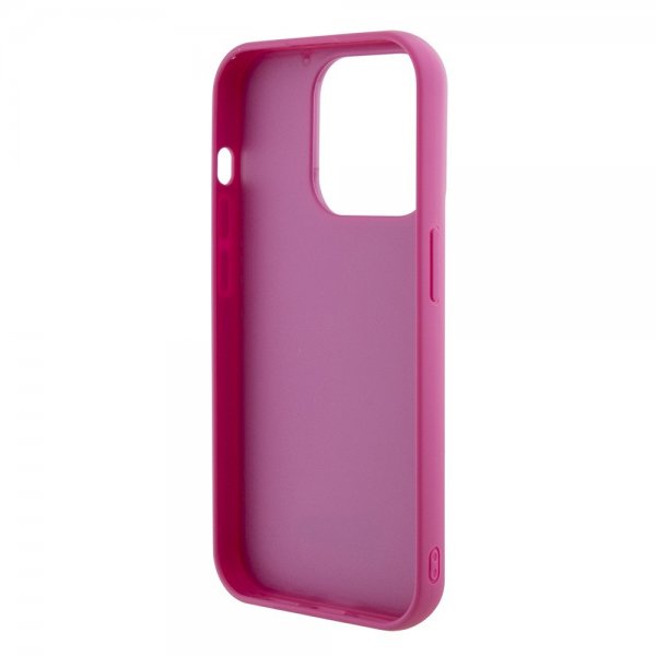 Guess iPhone 15 Pro Cover Sequin Fuschia