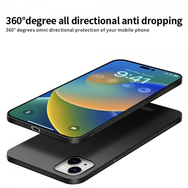 Mofi iPhone 15 Pro Cover Shield Slim Rosaguld