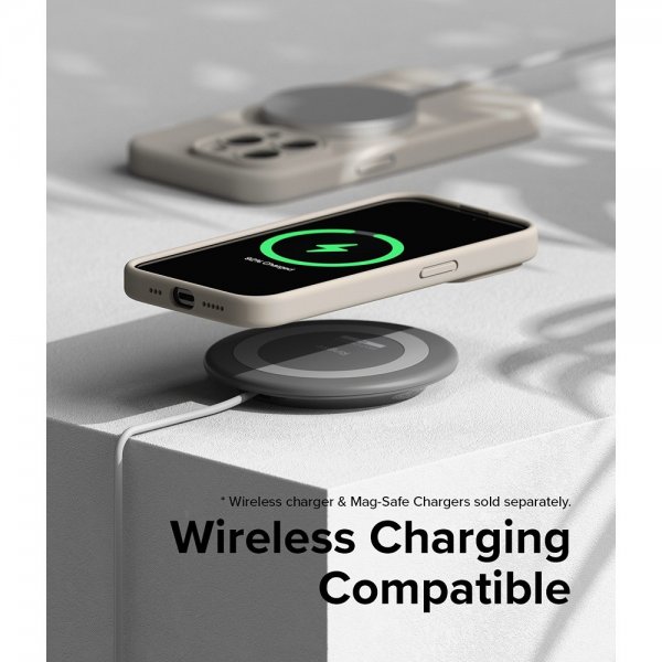 Ringke iPhone 15 Pro Cover Silikone Magnetic Stone