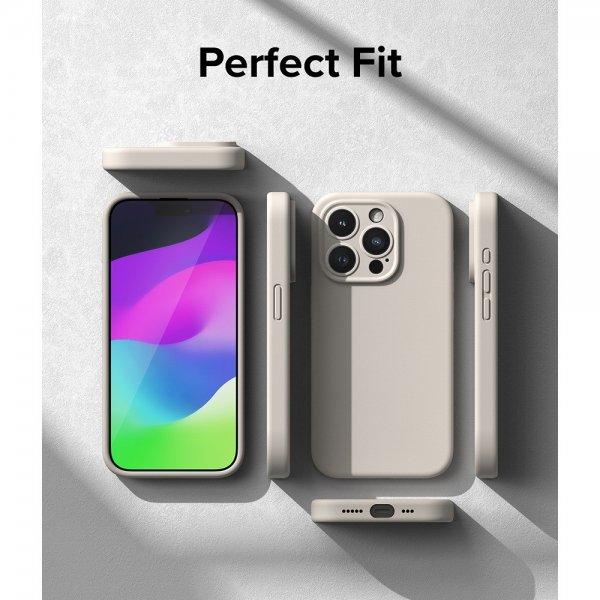Ringke iPhone 15 Pro Cover Silikone Magnetic Stone