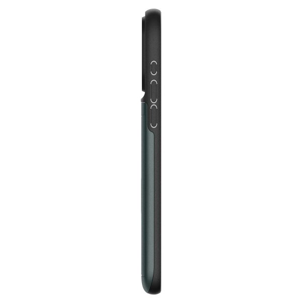 Spigen iPhone 15 Pro Cover Slim Armor CS Abyss Green