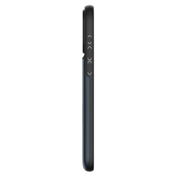 Spigen iPhone 15 Pro Cover Slim Armor CS Metal Slate