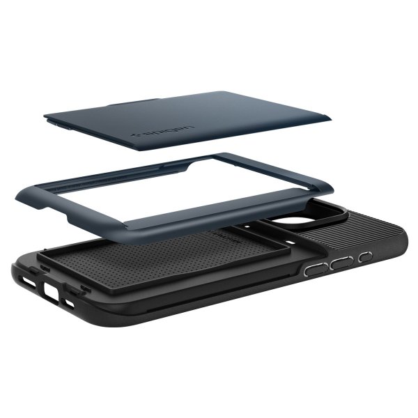 Spigen iPhone 15 Pro Cover Slim Armor CS Metal Slate