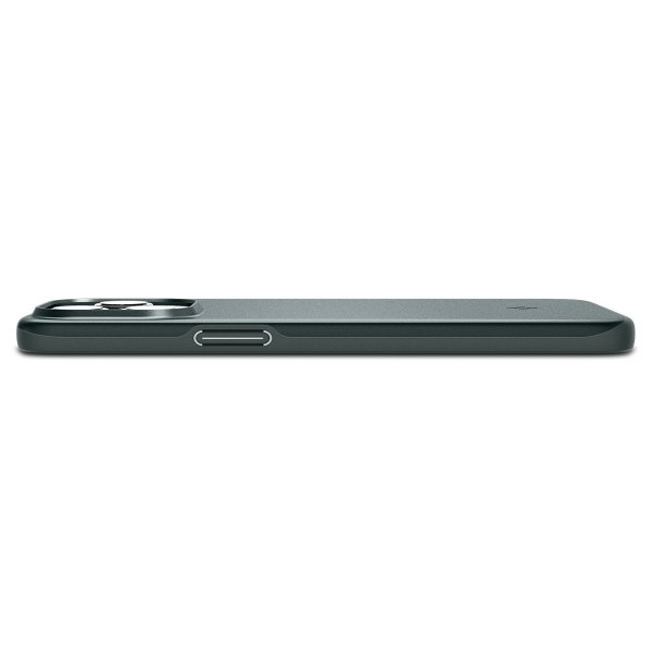 Spigen iPhone 15 Pro Cover Thin Fit Abyss Green