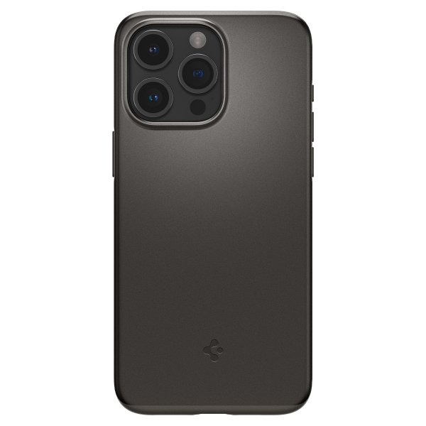 Spigen iPhone 15 Pro Cover Thin Fit Gunmetal