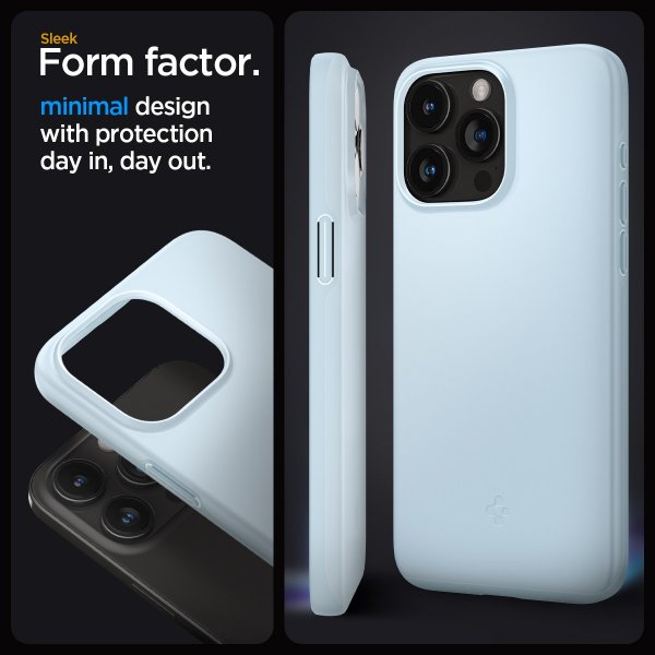 Spigen iPhone 15 Pro Cover Thin Fit Mute Blue
