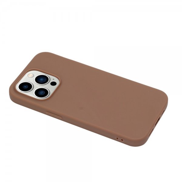 iPhone 15 Pro Cover TPU Kaffe