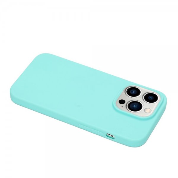 iPhone 15 Pro Cover TPU Lyseblå