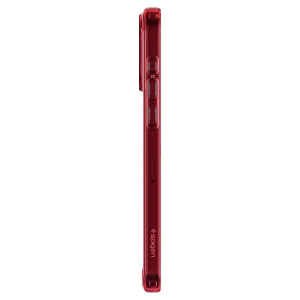 Spigen iPhone 15 Pro Cover Ultra Hybrid Deep Red