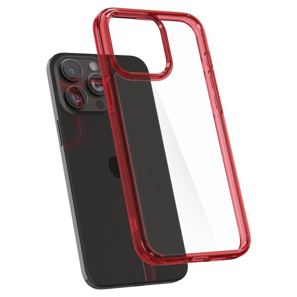 Spigen iPhone 15 Pro Cover Ultra Hybrid Deep Red