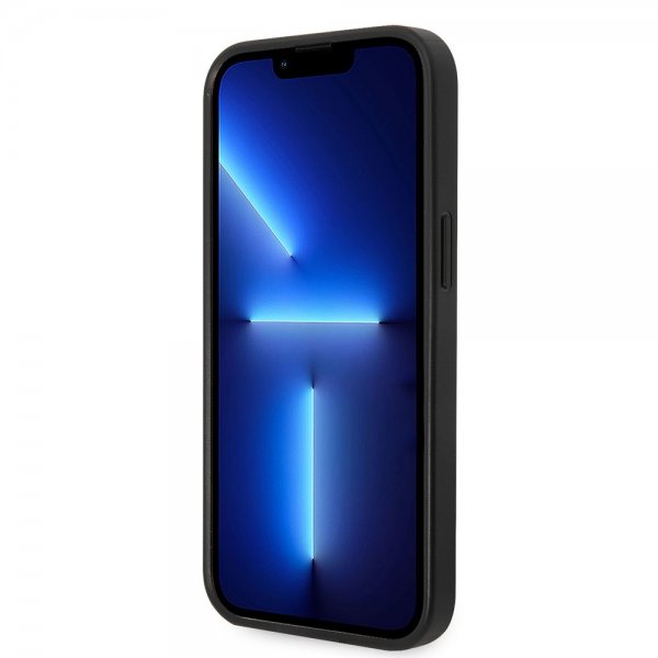 Guess iPhone 15 Cover 4G Logo Grå