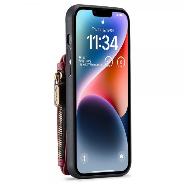 CaseMe iPhone 15 Cover C20 Serie Rød