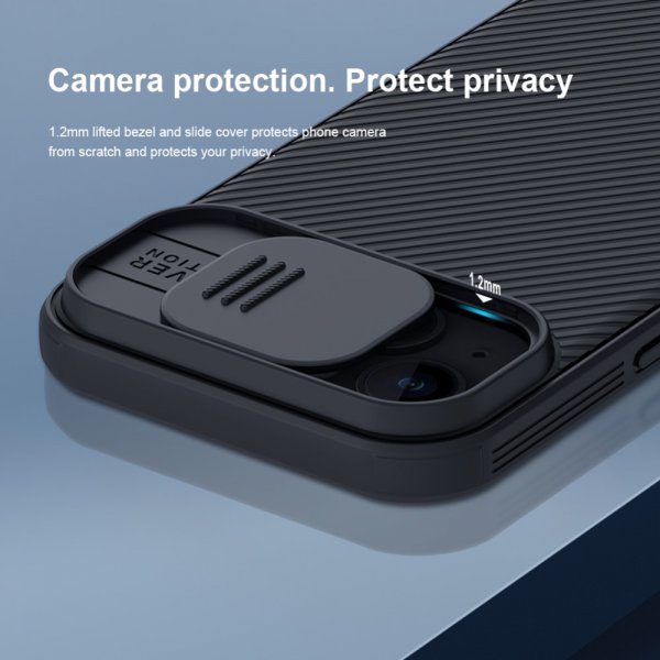 Nillkin iPhone 15 Cover CamShield Blå