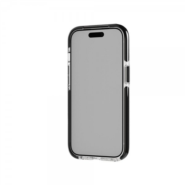 Tech21 iPhone 13/14/15/16. generation/17. generation Cover Evo Crystal Kick MagSafe Klar/Sort