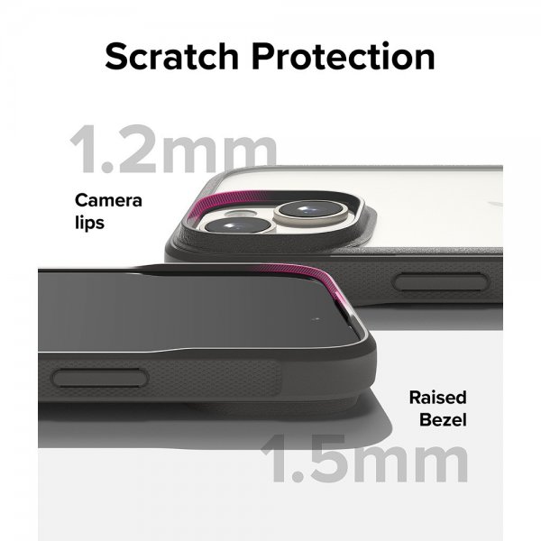 Ringke iPhone 15 Cover Fusion Bold Grå