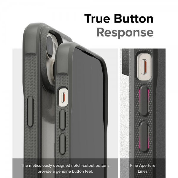 Ringke iPhone 15 Cover Fusion Bold Grå
