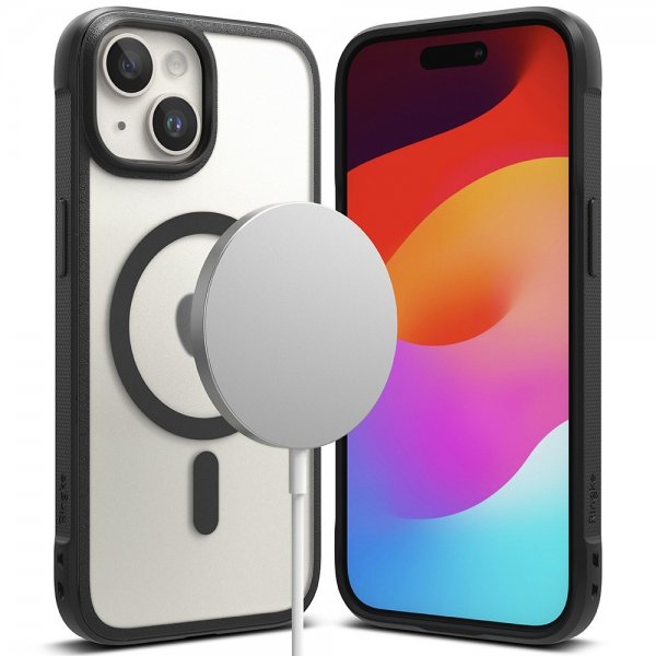 Ringke iPhone 15 Cover Fusion Bold Magnetic Mat Sort