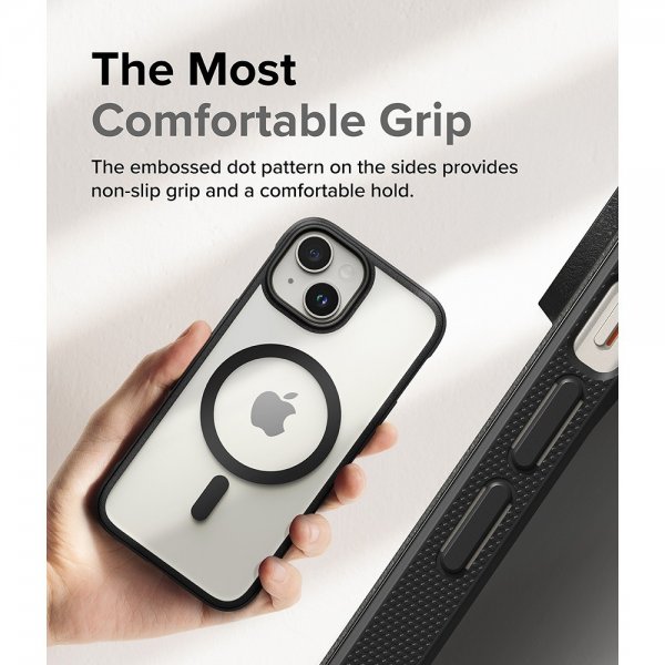 Ringke iPhone 15 Cover Fusion Bold Magnetic Mat Sort