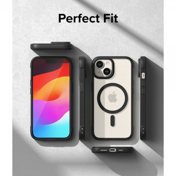 Ringke iPhone 15 Cover Fusion Bold Magnetic Mat Sort
