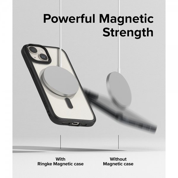 Ringke iPhone 15 Cover Fusion Bold Magnetic Mat Sort