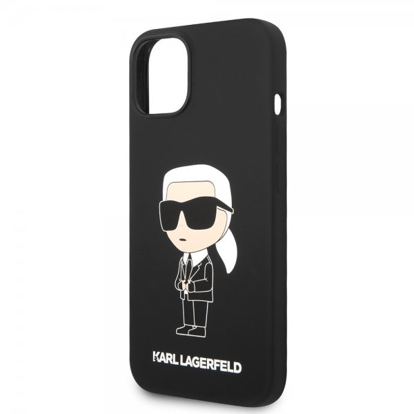 Karl Lagerfeld iPhone 15 Cover Ikonik NFT Sort