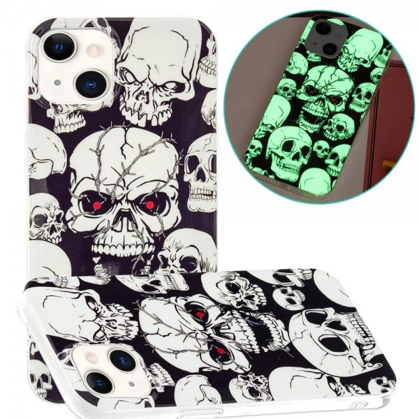 iPhone 15 Cover Motiv Dødningehoveder