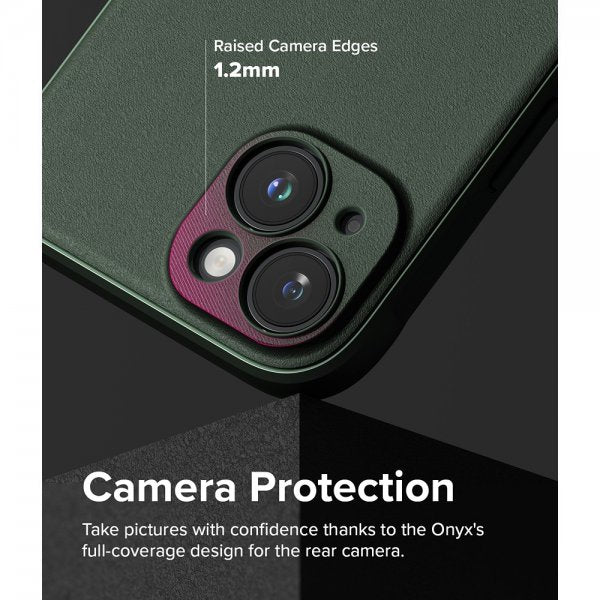 Ringke iPhone 15 Cover Onyx Dark Green