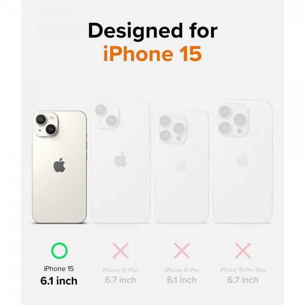 Ringke iPhone 15 Cover Onyx Design Sticker