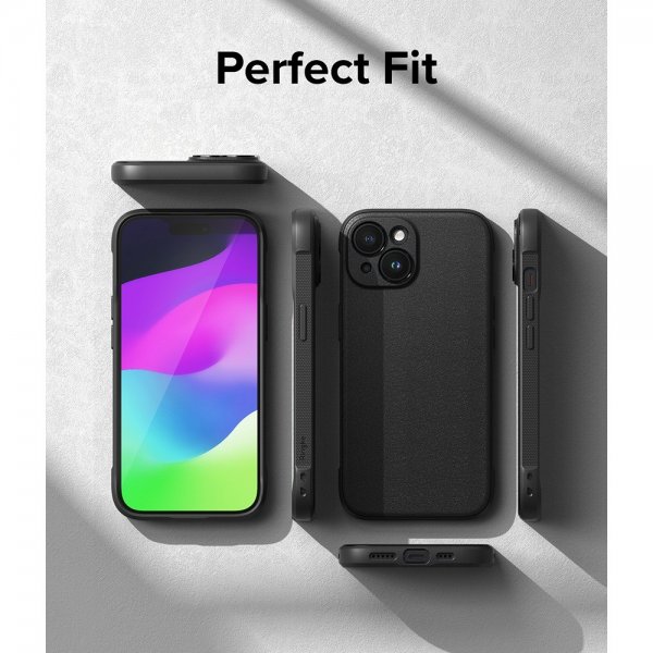 Ringke iPhone 15 Cover Onyx Sort