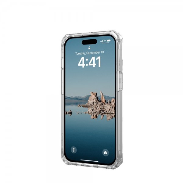Urban Armor Gear (UAG) iPhone 15 Cover Plyo MagSafe Ice Silver