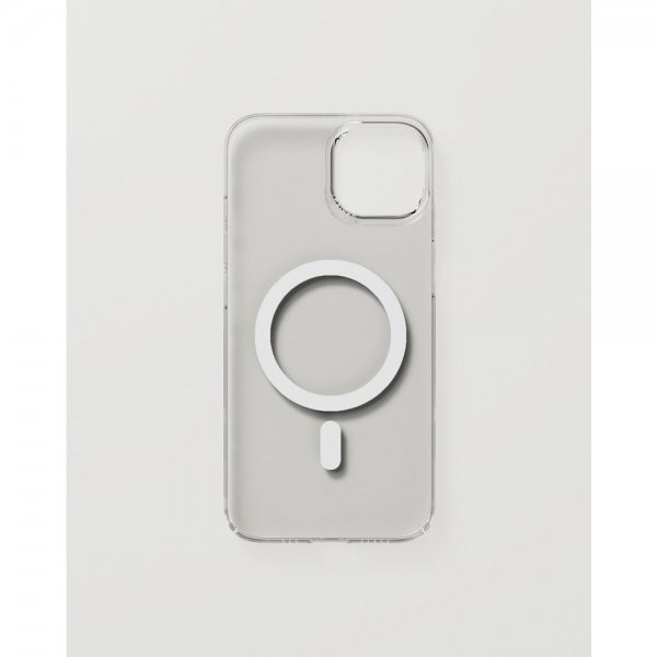 Nudient iPhone 15 Cover Thin Case MagSafe Transparent