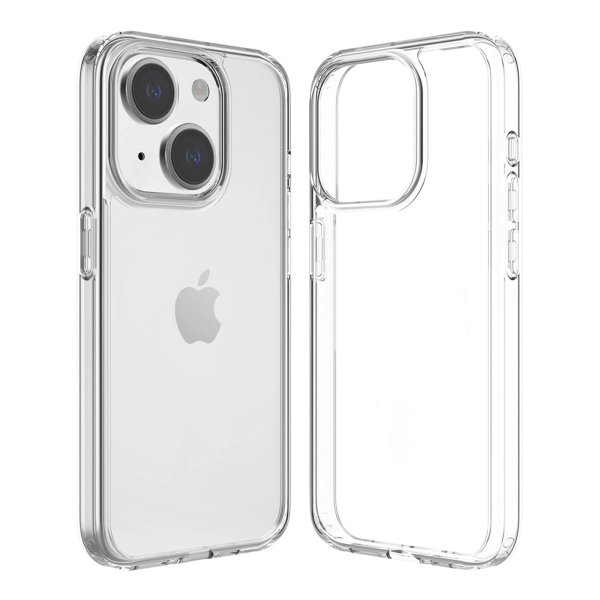 Rvelon iPhone 15 Cover Stødsikkert Transparent