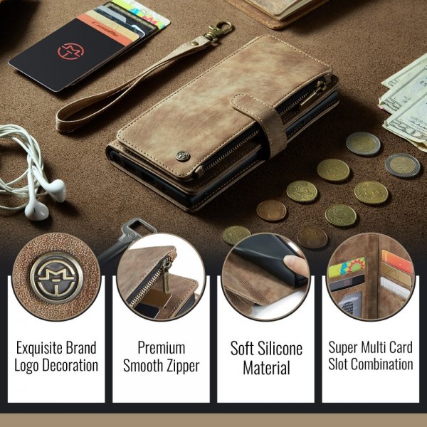 CaseMe iPhone 16 Cover C30 Series Brun