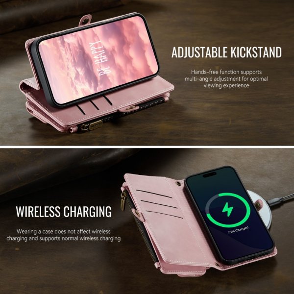 CaseMe iPhone 16 Cover C39 Serie Rosa