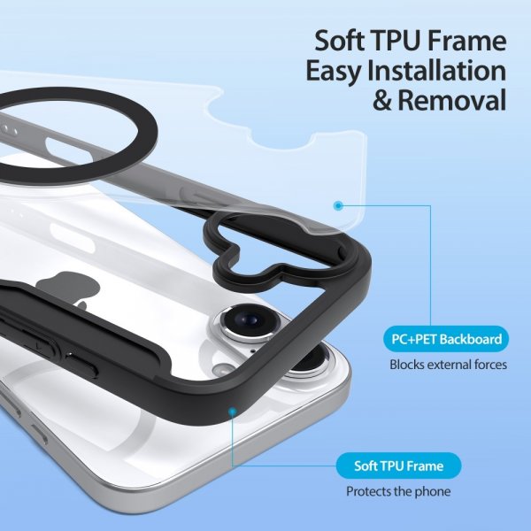 Dux Ducis iPhone 16 Cover Skin X Pro Series MagSafe Sort