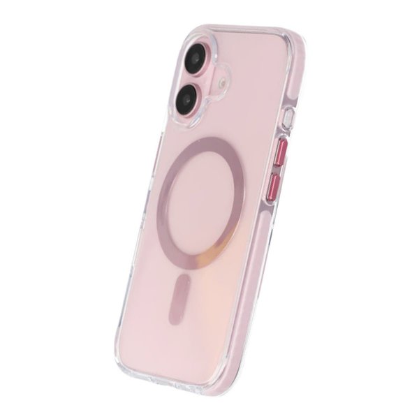 iPhone 16 Plus Cover Stødsikkert MagSafe Rosa